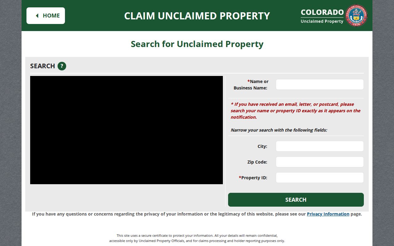 Arvada residents directory Colorado unclaimed property search