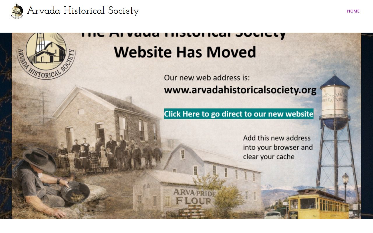 Arvada previous residents Historical Society archive and museum route